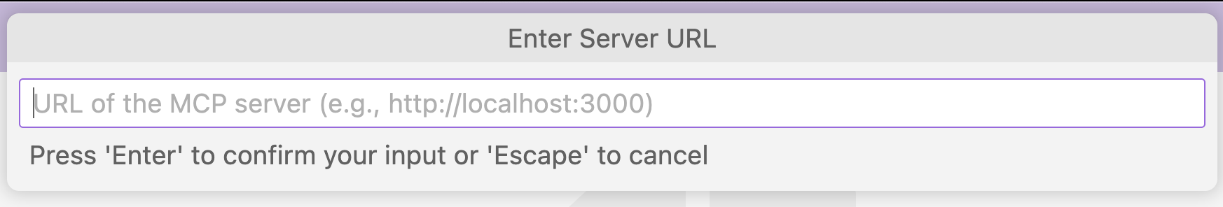 MCP Server URL - Visual Studio Code