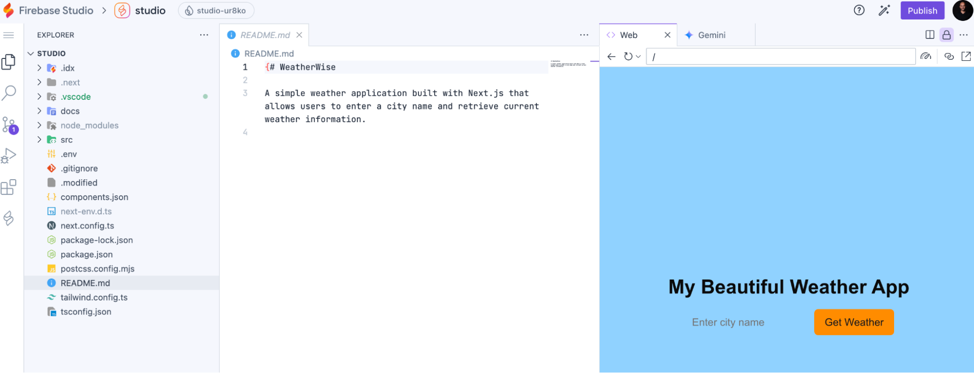 VsCode instance
