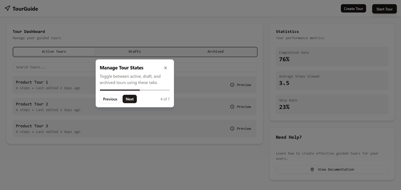 How to Build a Custom React Tour Component