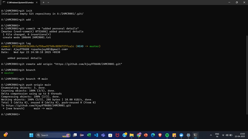 Basic GitHub commands and How to Use it
