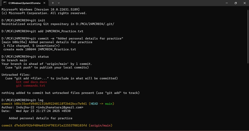 My First Git Experience: What I Learned as an ML Workshop Beginner