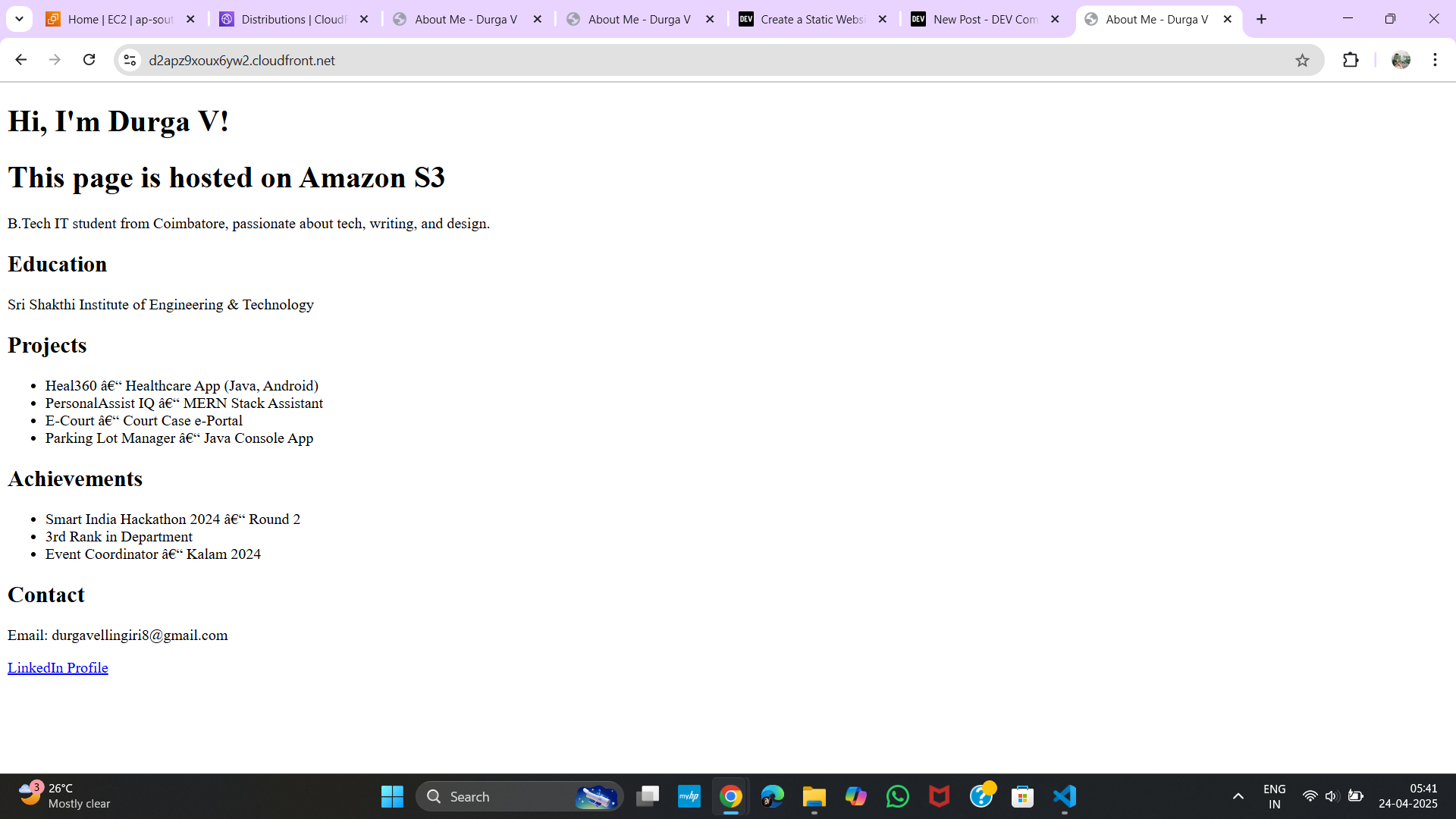 Security Tab