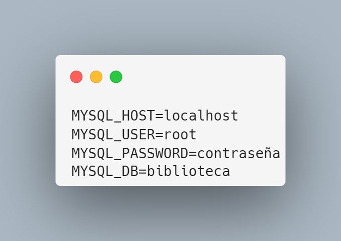 env file