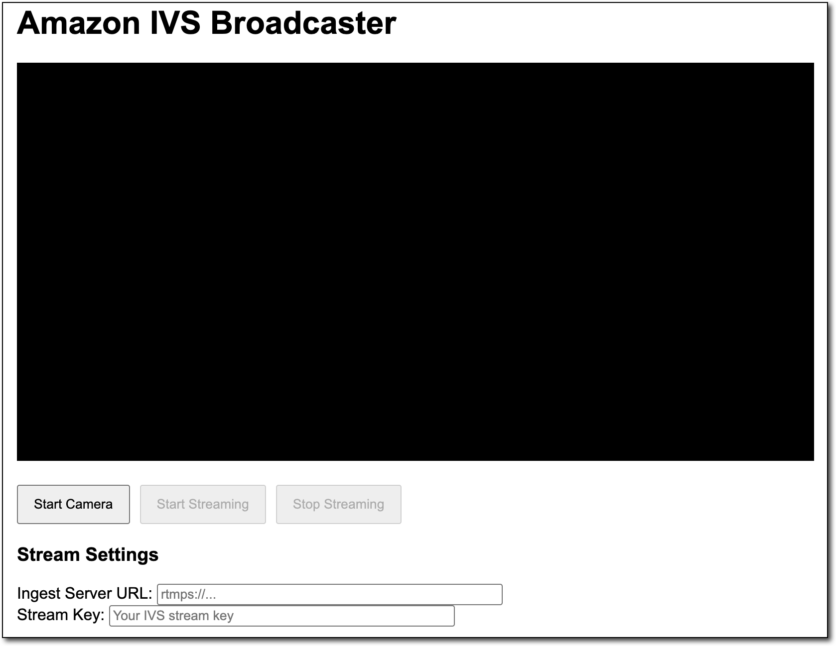 Claude Web Broadcast