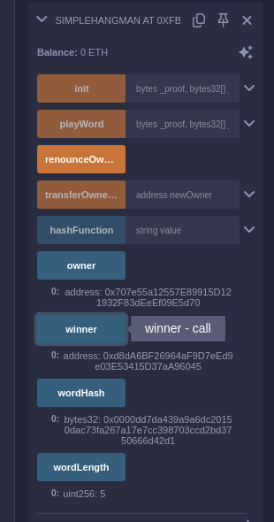 ZK hangman result