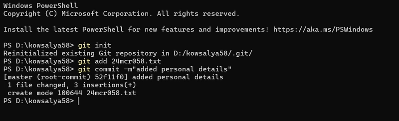 GIT COMMANDS