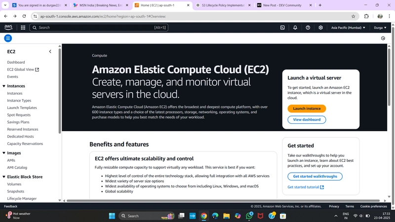 Implement an S3 Lifecycle Policy