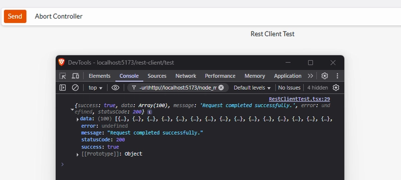 Rest Client - Fetch