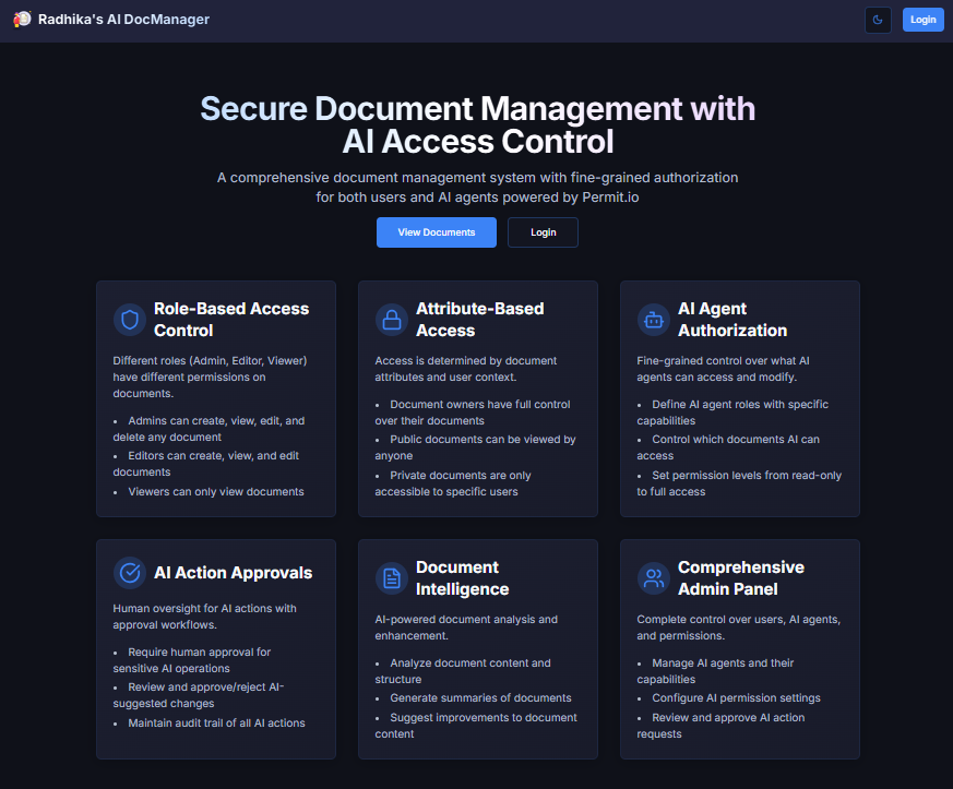 landing page