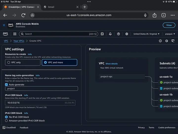 How I Built My First VPC with 6 Subnets (And Only Mildly Panicked)