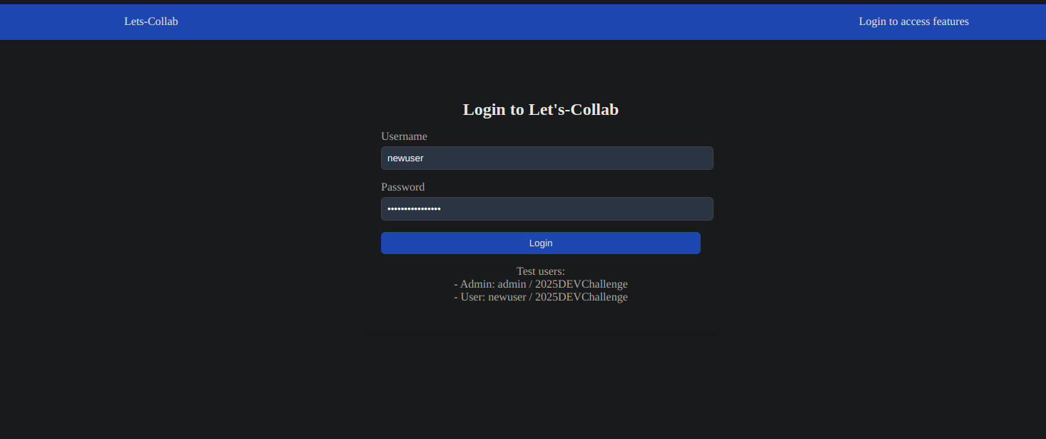 login