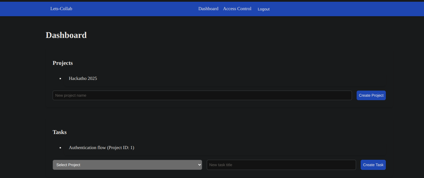 list projects