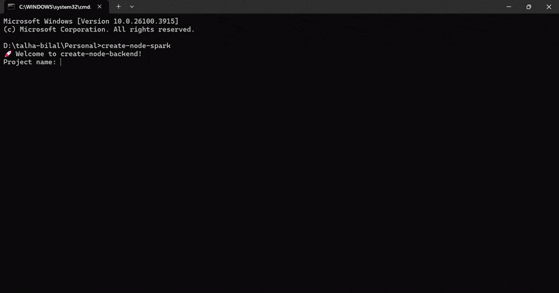 🚀 Update: create-node-spark CLI Gets Major Boost!