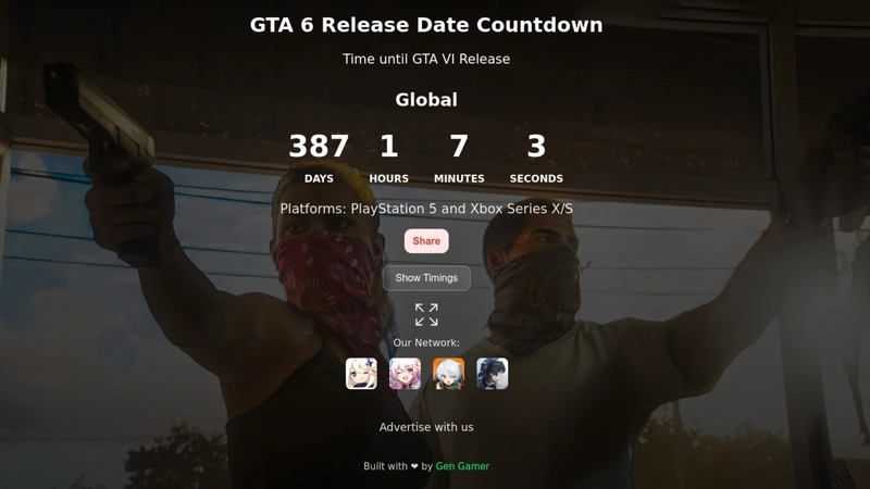 How I Made a GTA 6 Countdown Website with Ai