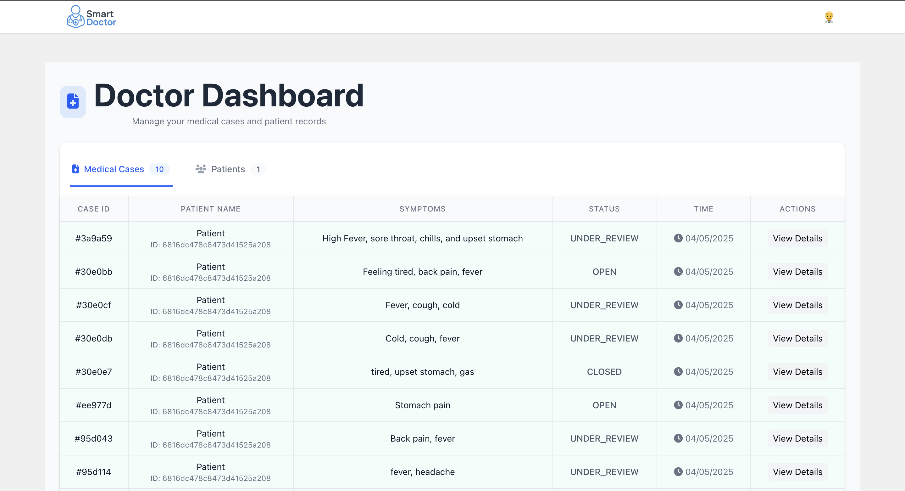 Dashboard