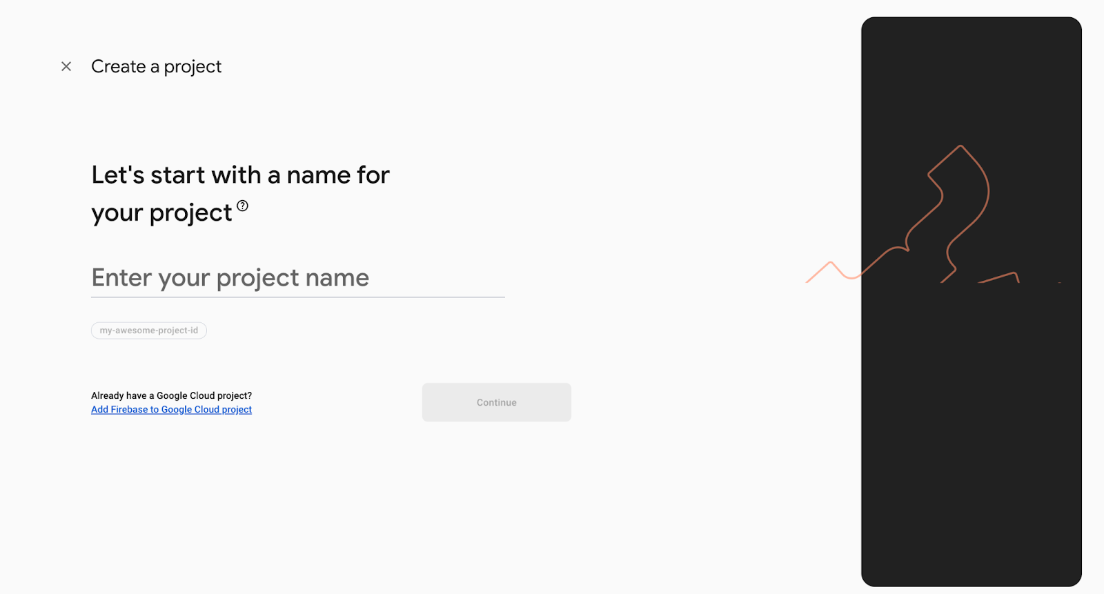 Create Firebase Project