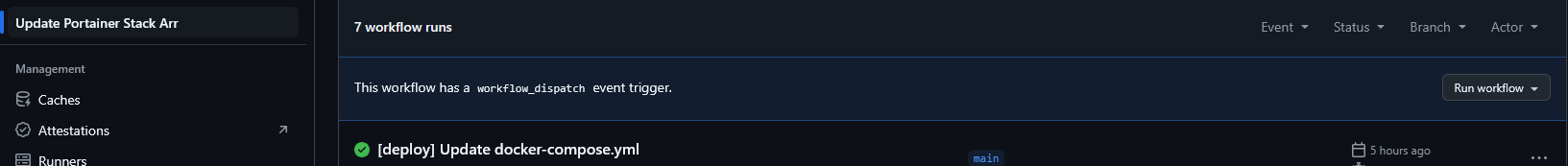 GitHub Actions success