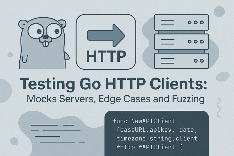 Testing Go HTTP Clients: Mocks Servers, Edge Cases and Fuzzing