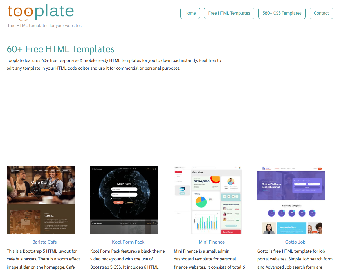 Tooplate