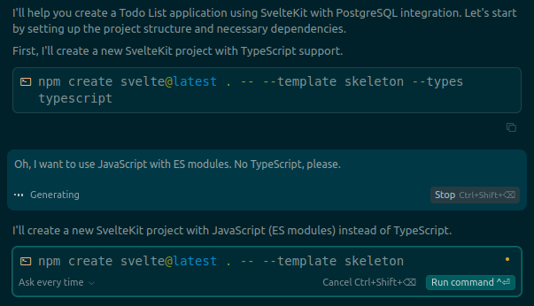 Cursor initialize project
