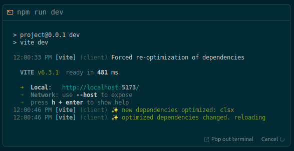 Cursor spins up dev server