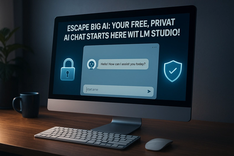 Escape Big AI: Your FREE, Private AI Chat Starts Here with LM Studio! 🚀