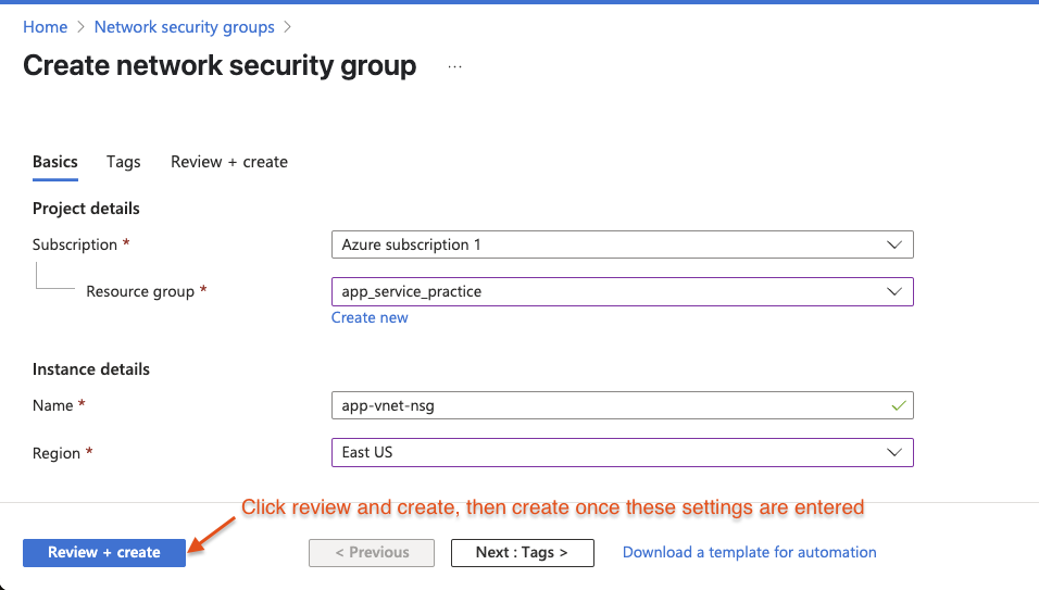 configure settings