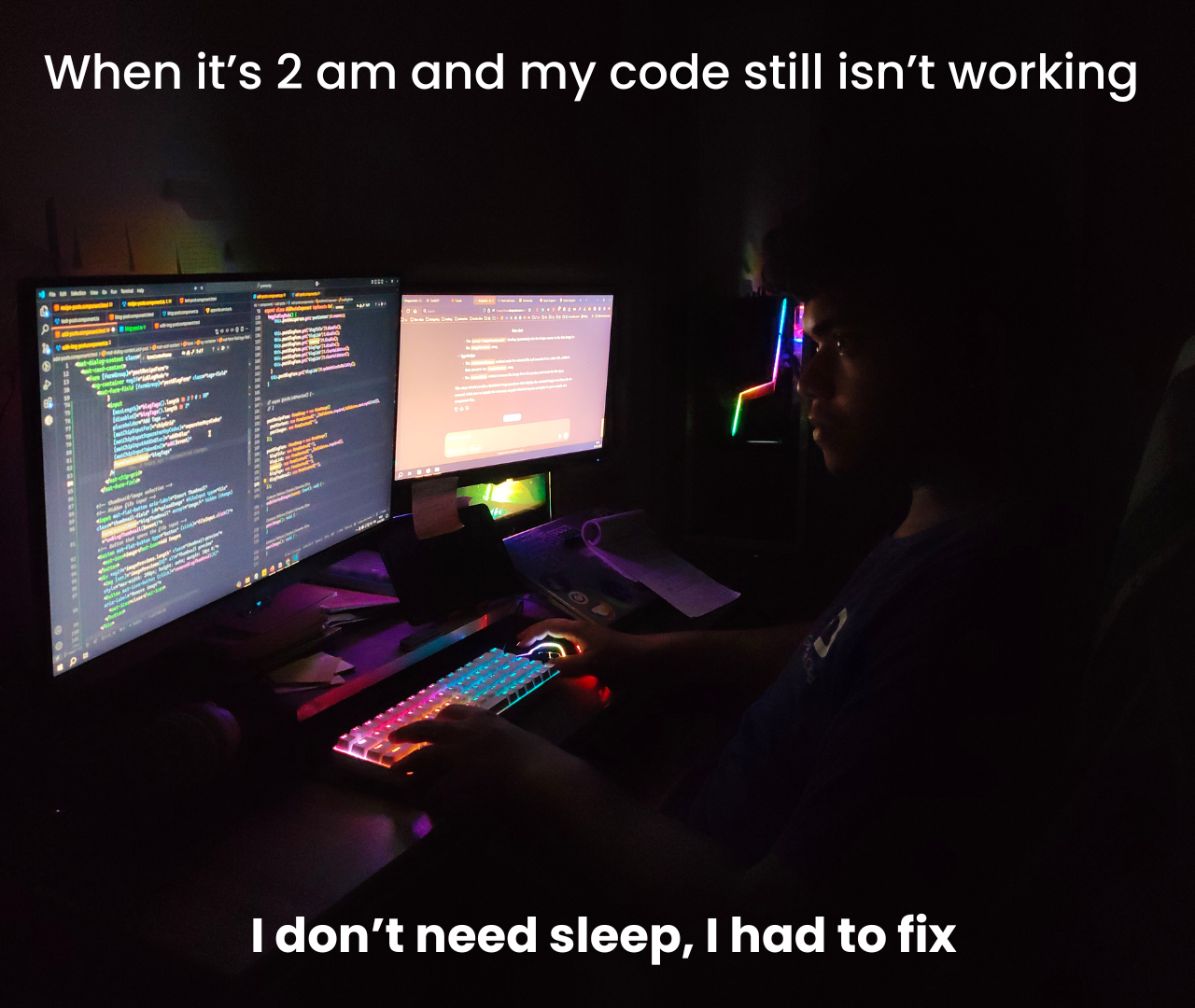 fixing bug at 2am