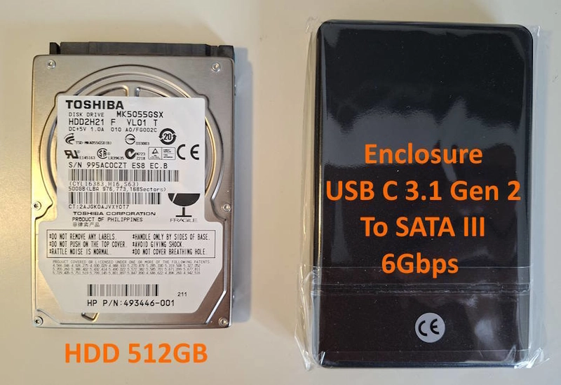 Reusing Spare HDDs and SSDs with USB Disk Enclosures
