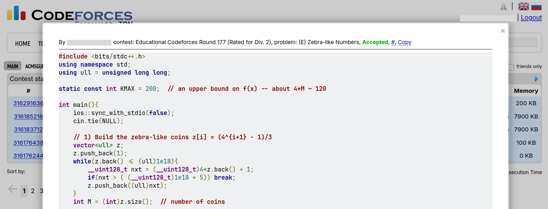 o4-Mini AI Model response for a CP problem