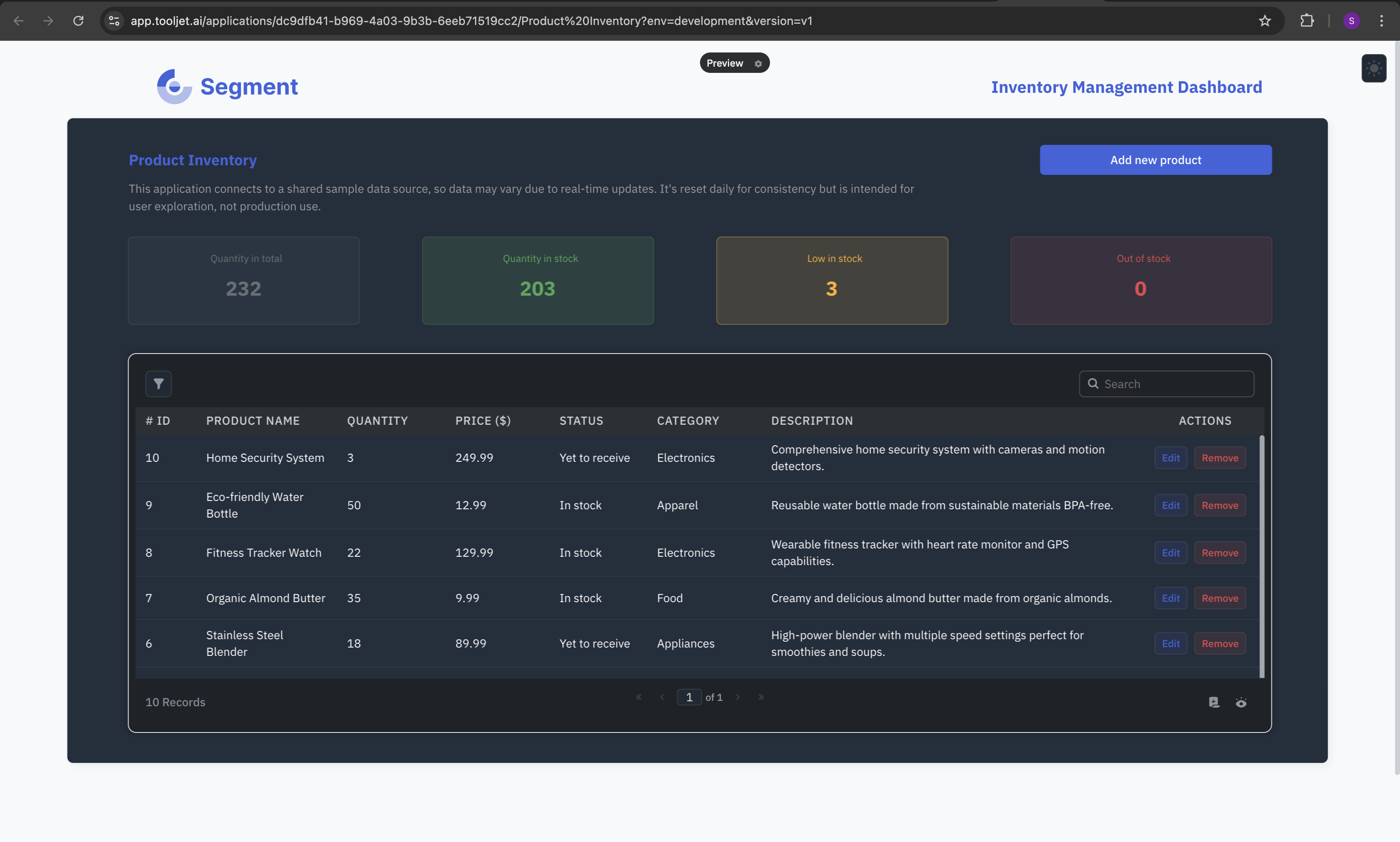 Light Mode Final View