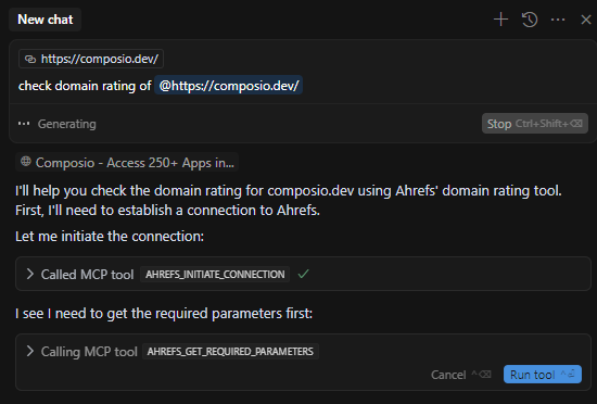 permission required for establish connection