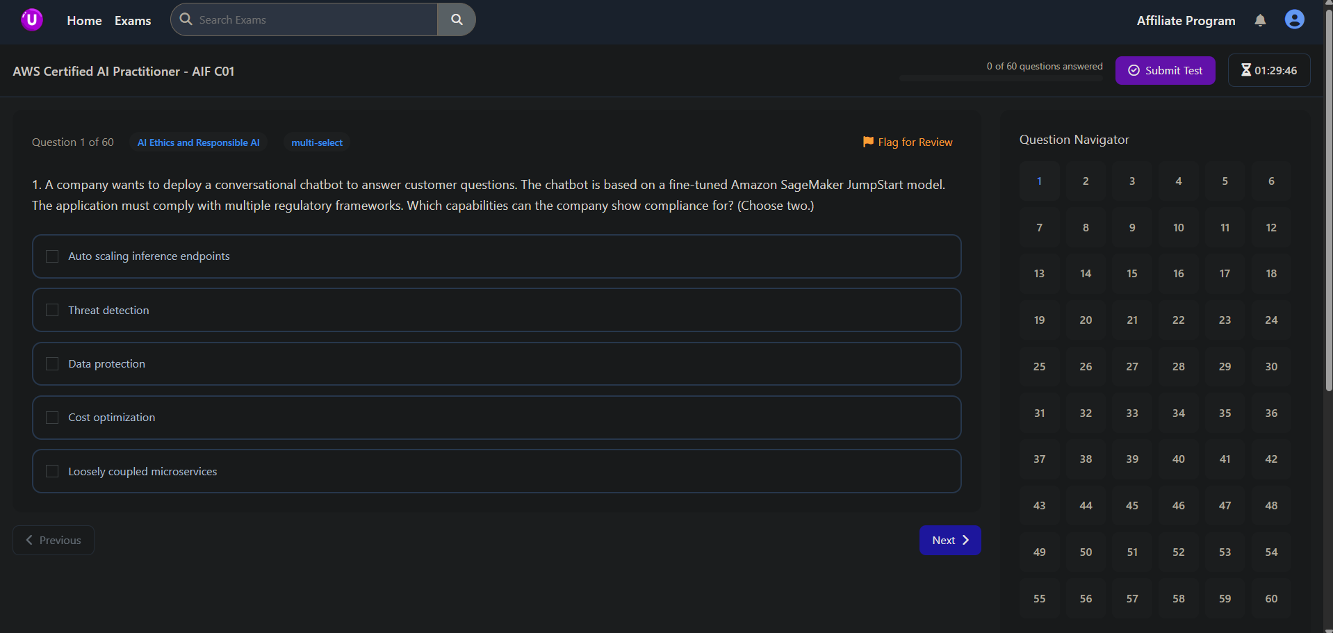 AWS Certified AI Practitioner Question Dump