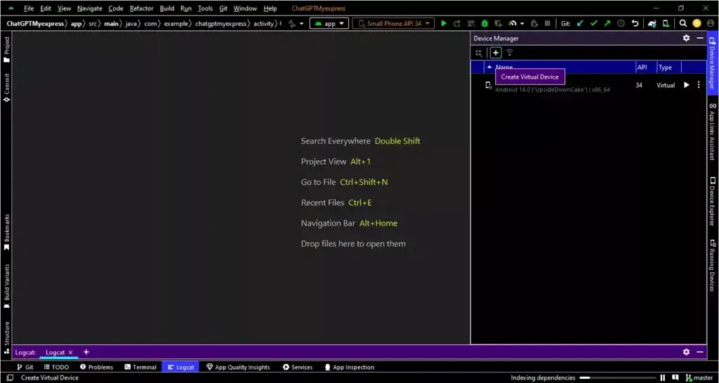 Android Emulator Setup