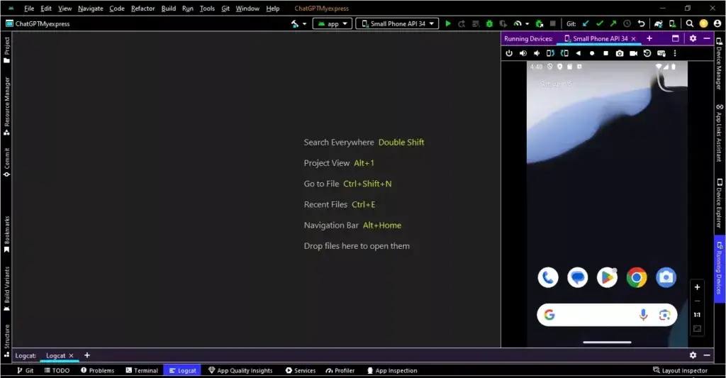 Android Emulator Setup