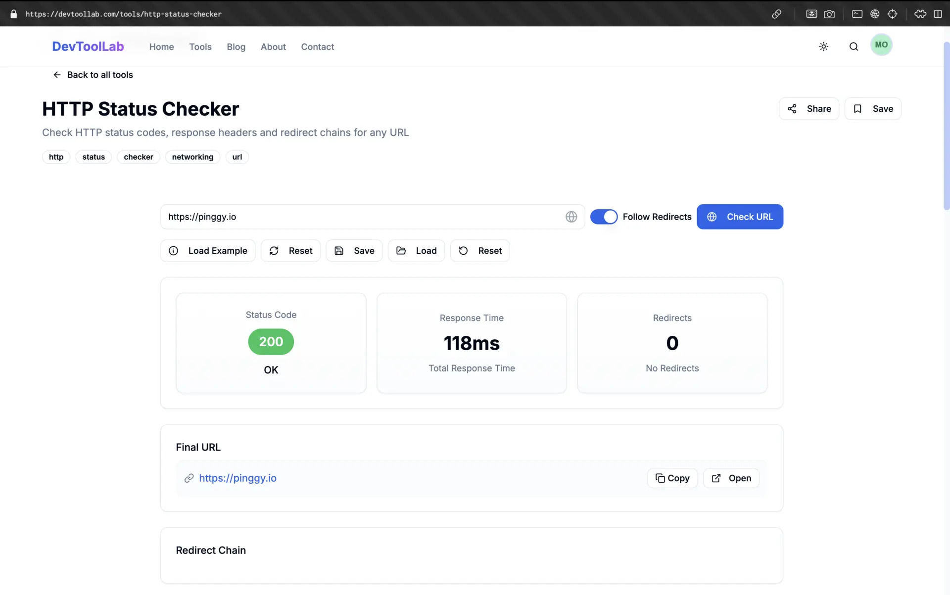 HTTP Checker