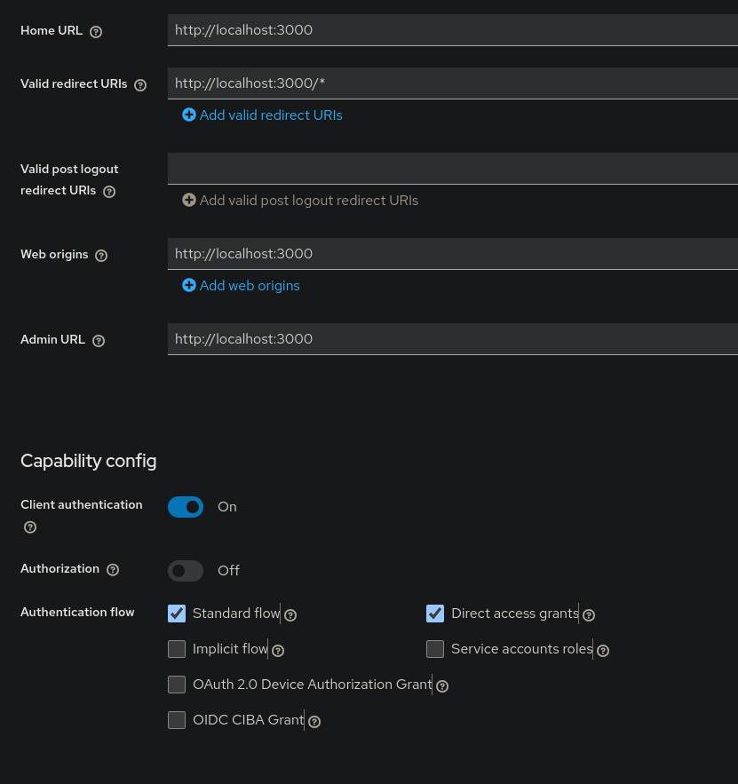 Enabling Authorization