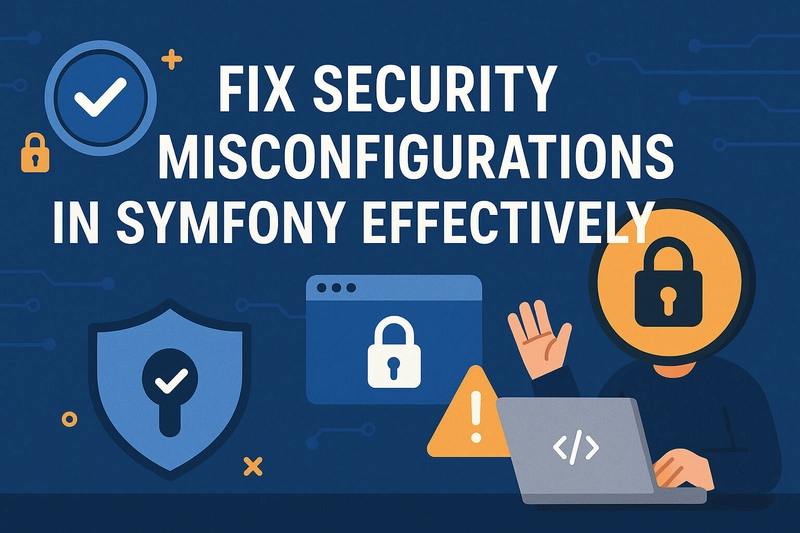 Fix Security Misconfiguration in Symfony Apps