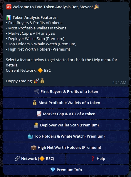 Building a Powerful EVM Token Analysis Telegram Bot