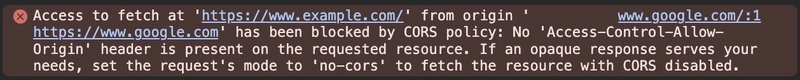 How to Fix CORS Error in Flutter Web