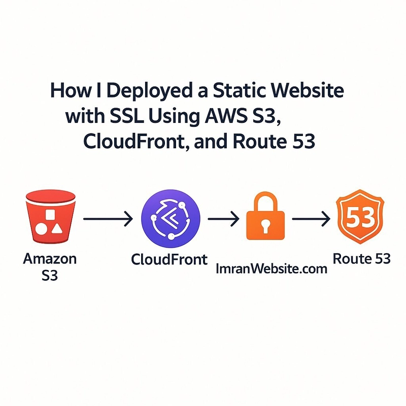 Deployment of static website on aws S3