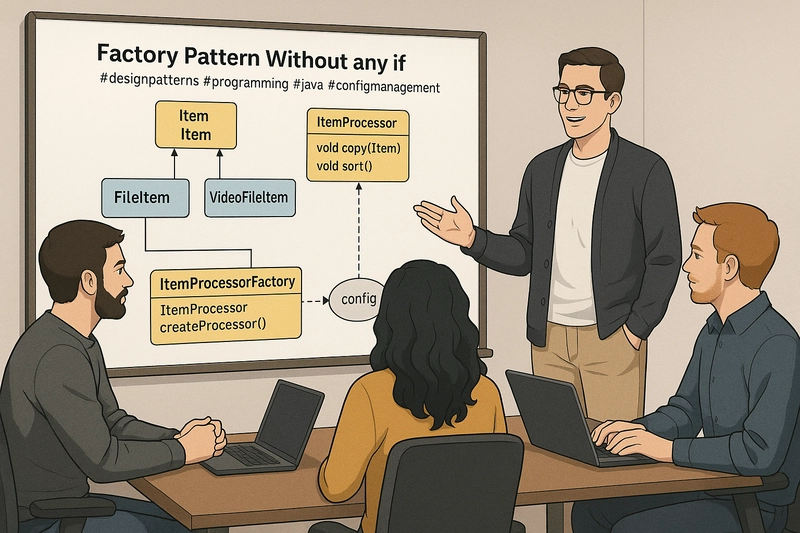 Factory Pattern Without any `if`