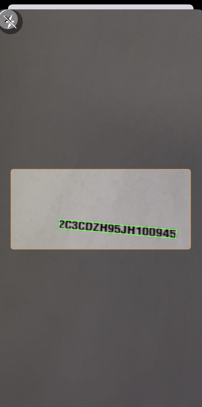iOS VIN Scanner