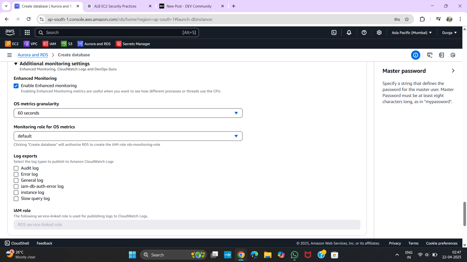 Additional Settings