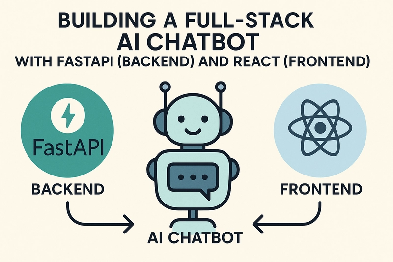 Building a Full-Stack AI Chatbot with FastAPI (Backend) and React (Frontend)