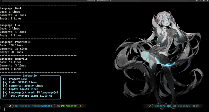 Sephera Command Line Interface