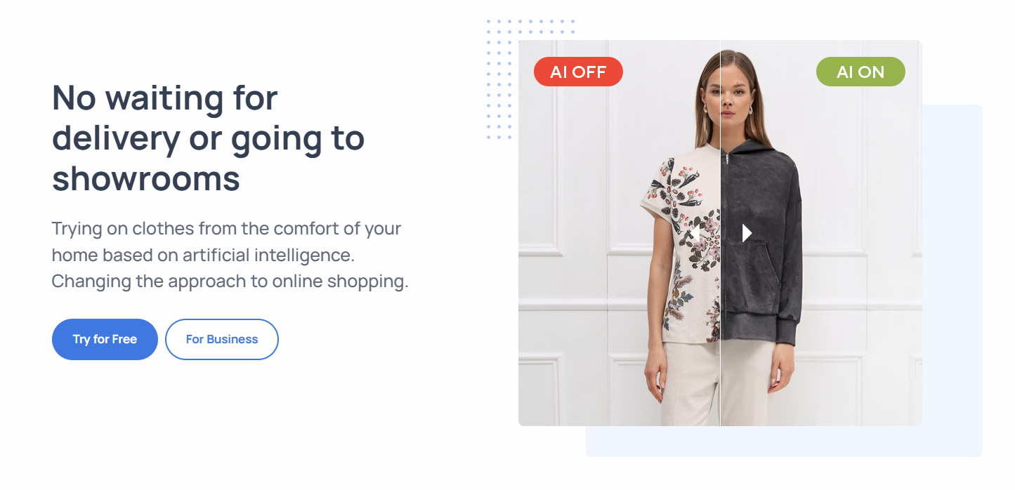 Virton AI updates - fitting rooms