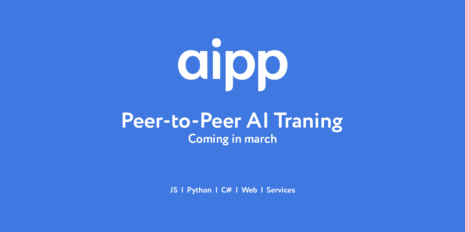 AIPP - Peer to Peer AI Training by Neurosell