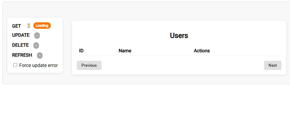 Full demonstration of Angular resource server state management