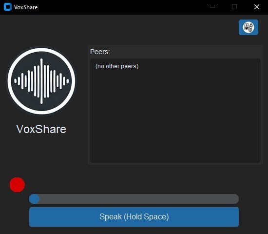 🚀 VoxShare – Multicast Push-to-Talk Audio App with GUI (Python)